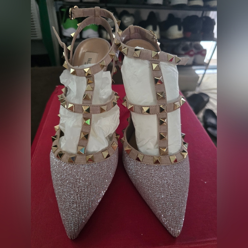 valentino rockstud heels